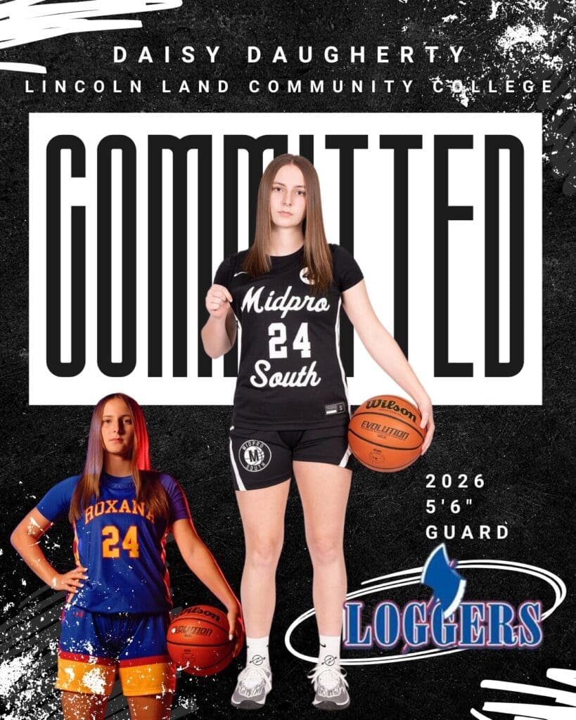 MidPro South basketball athlete Daisy Daughtery commits to Lincoln Land Community College