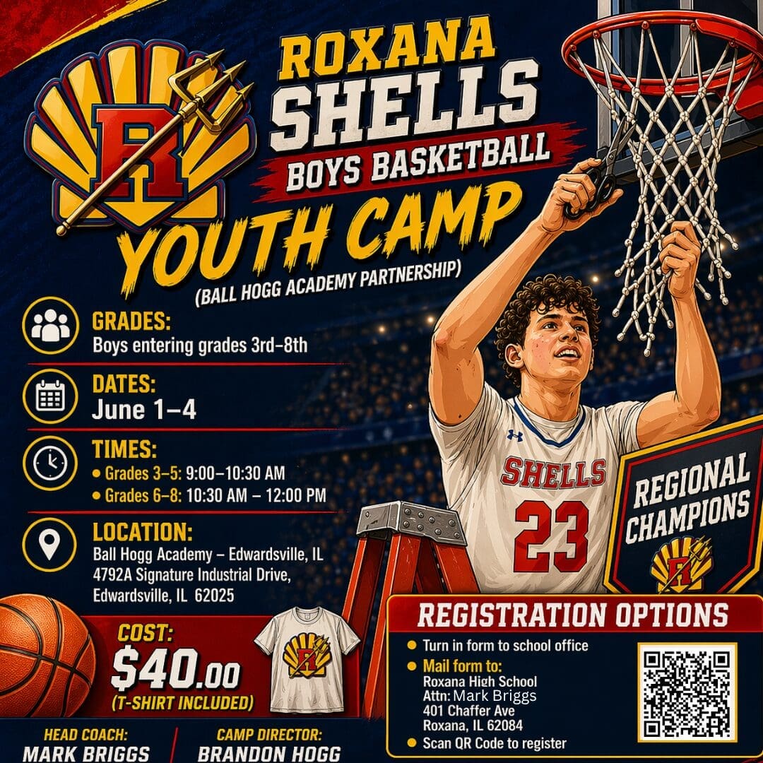 Roxana Shells Boys Basketball Camp